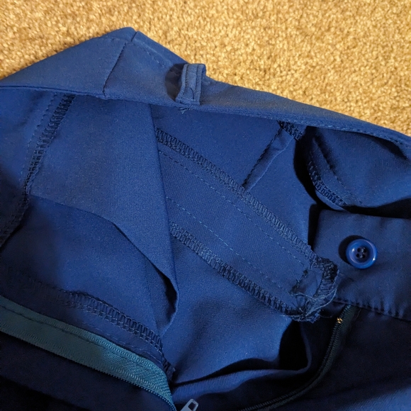 Electric Blue Petite Women's Pantsuit - Picture 7 of 7